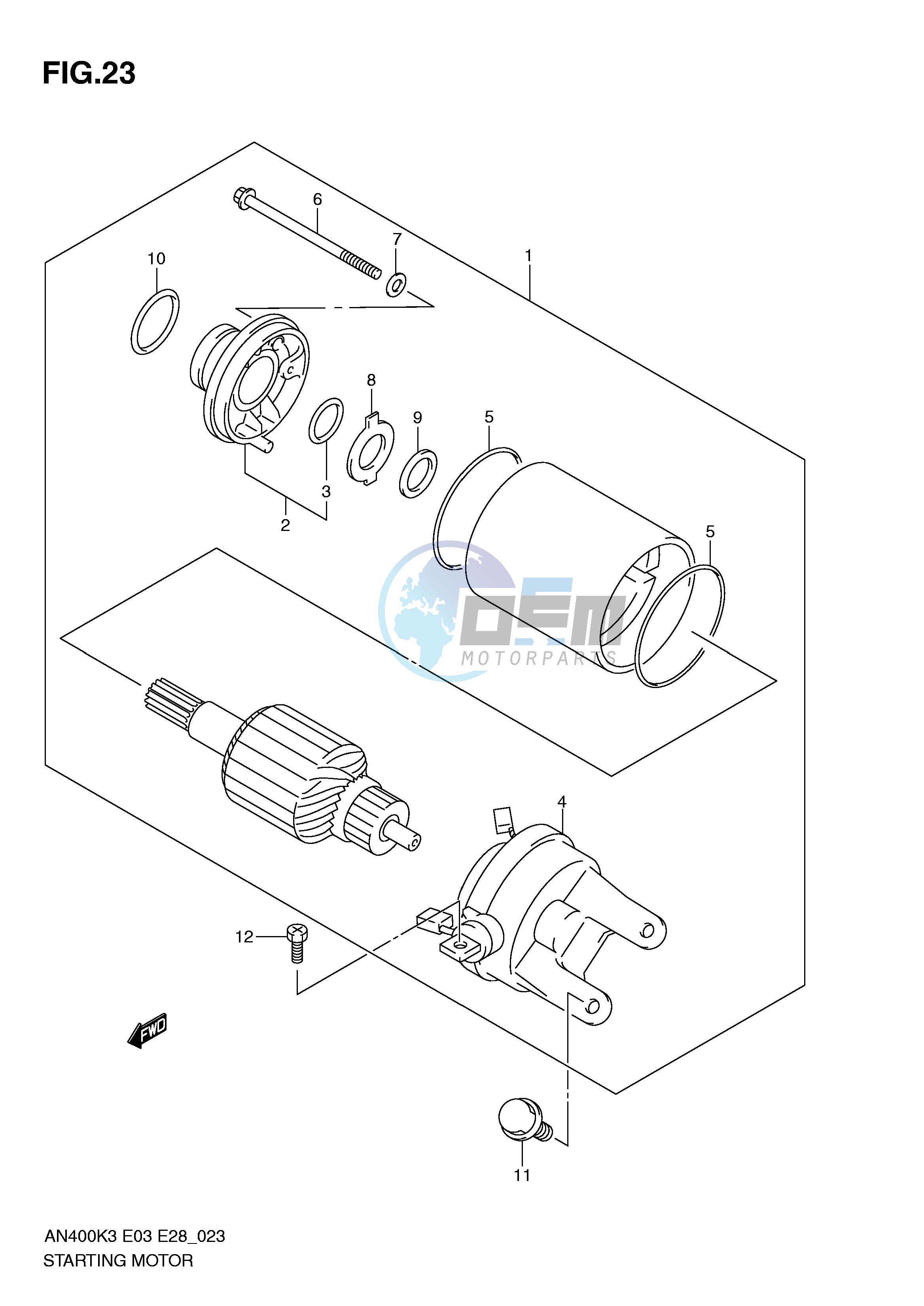 STARTING MOTOR