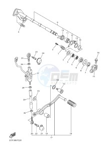 YZF-R1M 998 R3 (2KSC 2KSD) drawing SHIFT SHAFT