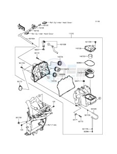 Z800 ZR800AFF FR GB XX (EU ME A(FRICA) drawing Air Cleaner