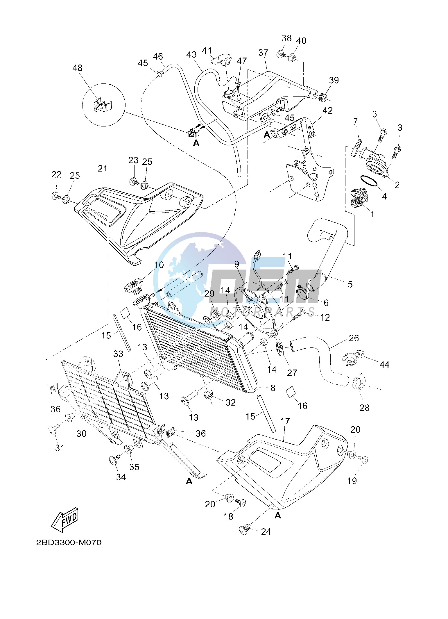 RADIATOR & HOSE