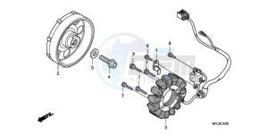 CBR1000RA9 UK - (E / ABS MKH) drawing GENERATOR