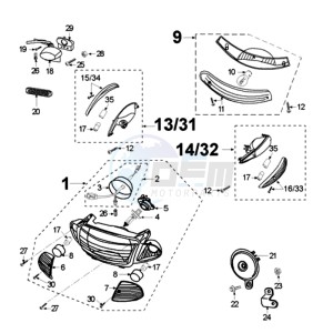 ELYSEO 125 FR drawing LIGHT