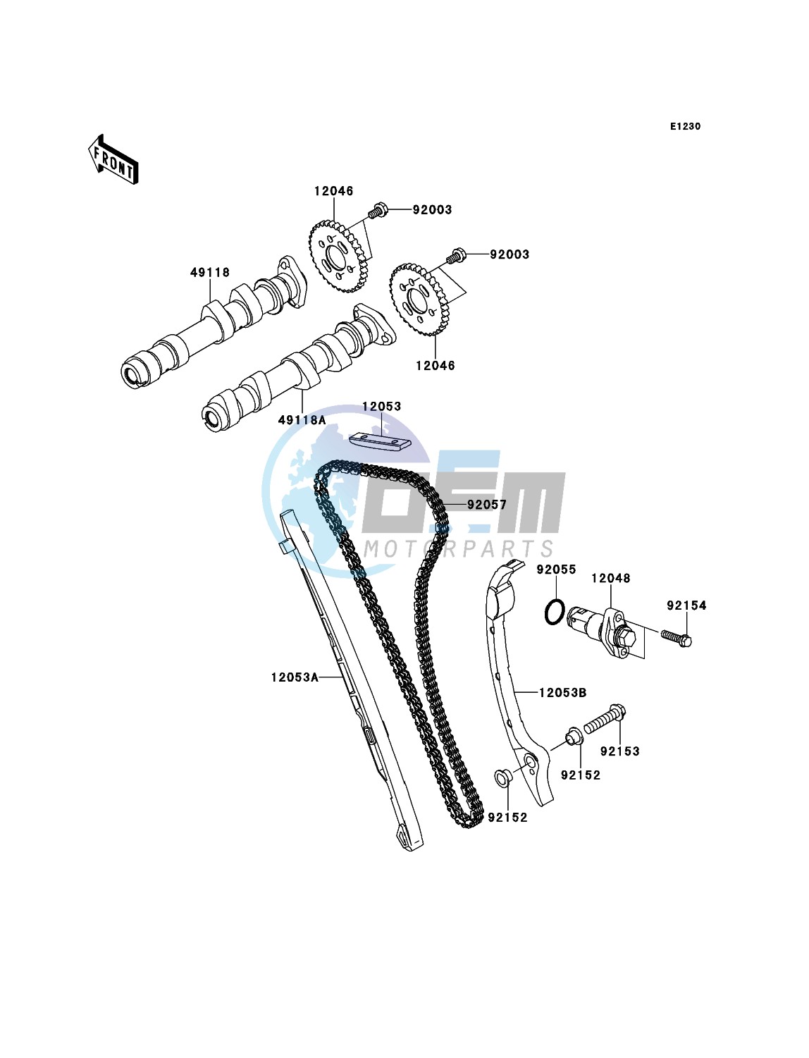 Camshaft(s)/Tensioner