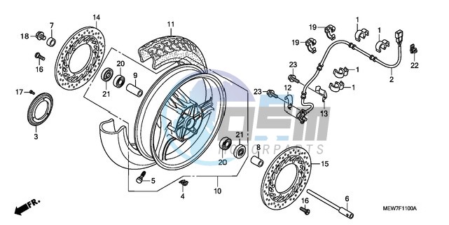 FRONT WHEEL