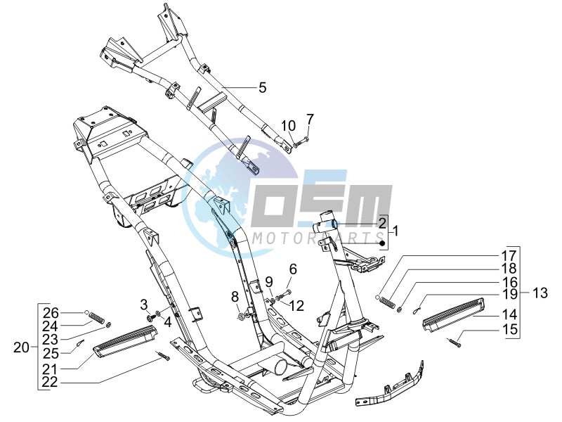 Frame bodywork