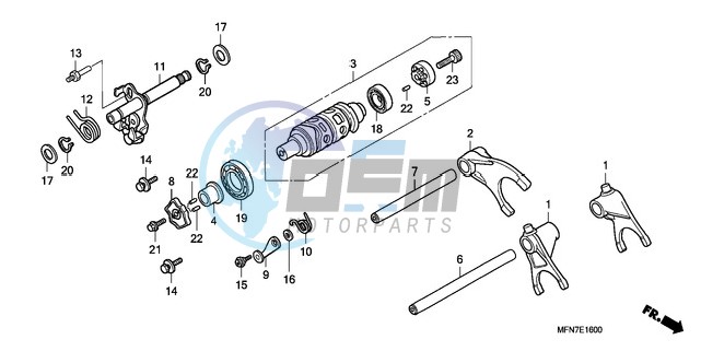 GEARSHIFT DRUM