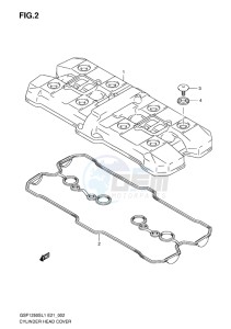 GSF-1250S ABS BANDIT EU drawing CYLINDER HEAD COVER