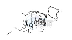 MAXSYM 600I ABS drawing CYLINDER HEAD COVER