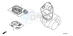 TRX500FPMB drawing GASKET KIT A