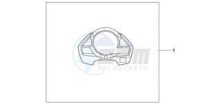 CB600F39 F / CMF ST drawing METER PANEL