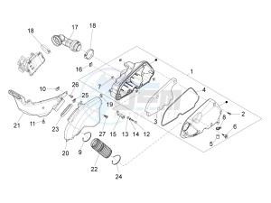 LXV 150 4T 3V IE NOABS E3 (APAC) drawing Air filter