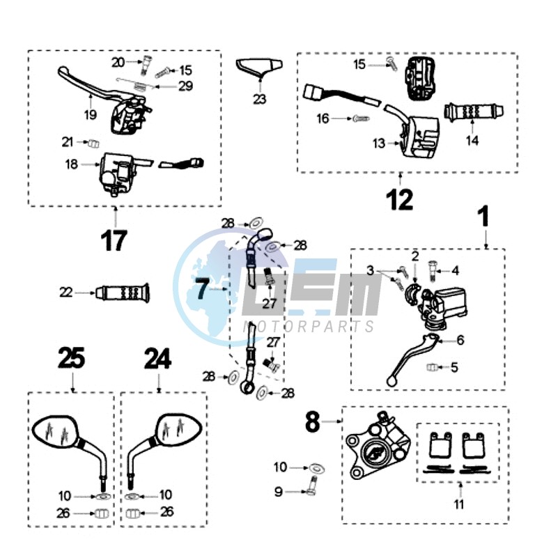 BRAKE SYSTEM AJP CLB