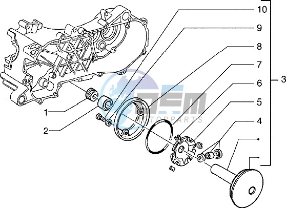 Driving pulley