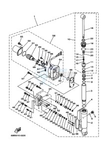 FT8DMHX drawing POWER-TILT-ASSEMBLY