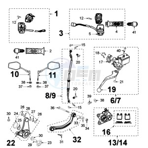 FIGHT X-TEAM LNDA BE drawing BRAKE SYSTEM *AJP*