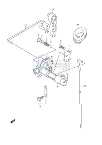 DF 9.9A drawing Clutch Rod w/Remote Control