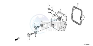 NSC110MPDE NSC110MPDE UK - (E) drawing CYLINDER HEAD COVER