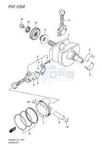 SFV 650 ABS GLADIUS EU drawing CRANKSHAFT