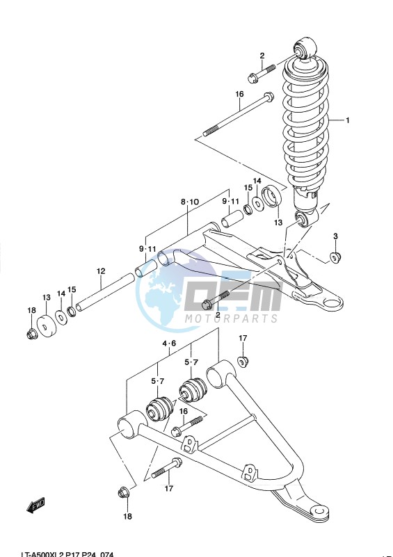 FRONT SUSPENSION ARM