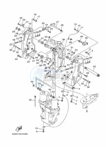 F350AETX drawing FRONT-FAIRING-BRACKET