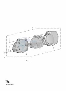 YZF600W YZF-R6 (BN6V) drawing METER