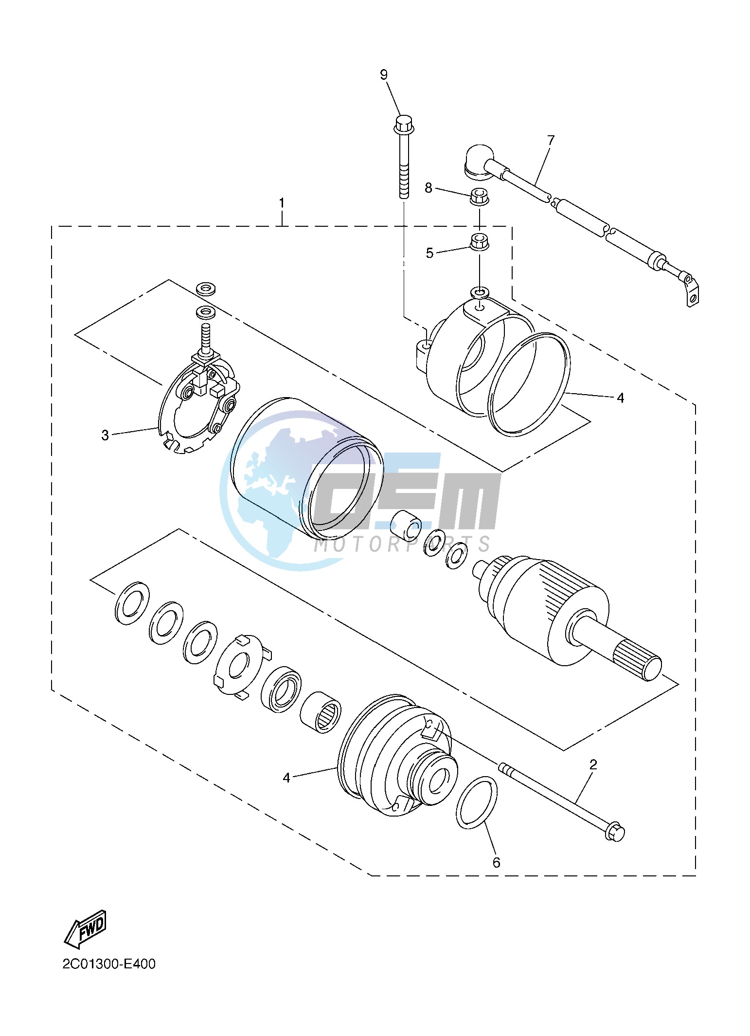 STARTING MOTOR