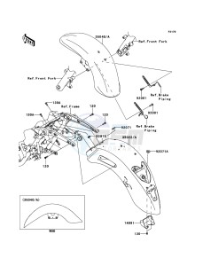 VN1700_CLASSIC_ABS VN1700FDF GB XX (EU ME A(FRICA) drawing Fenders