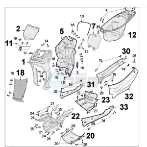 TWEET 50 N drawing COWLING