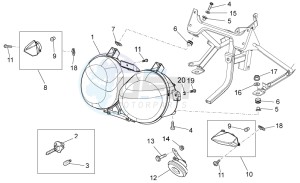 Stelvio 1200 1200 drawing Headlight/Horn