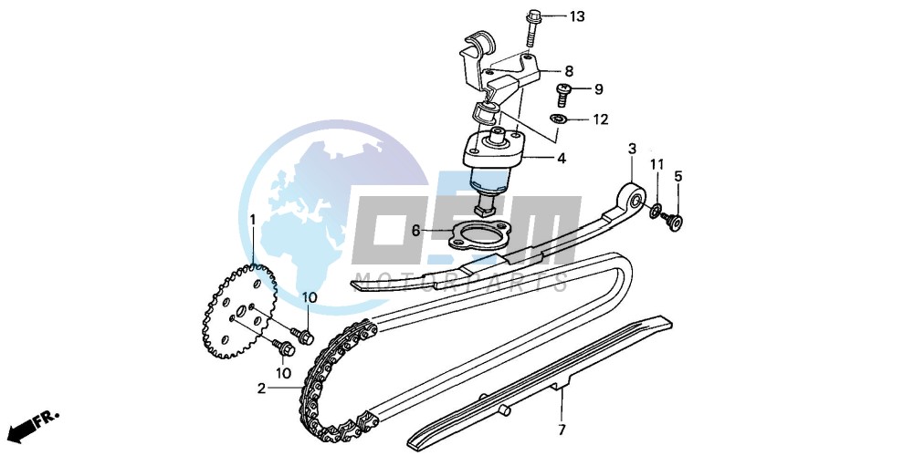 CAM CHAIN/TENSIONER