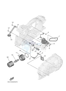 XP530D-A (BC39) drawing OIL PUMP