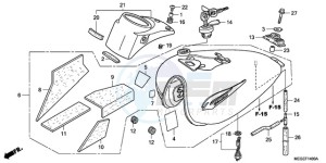 VT750C9 Ireland - (EK / MK) drawing FUEL TANK