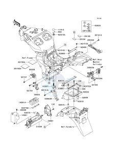 ZX 1200 A [NINJA ZX-12R] (A1) [NINJA ZX-12R] drawing BATTERY CASE