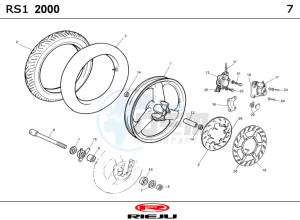 RS1-50-BLUE-YELLOW drawing WHEELS - RIMS