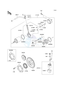 KSV 700 B [KFX700 V FORCE] (B1-B2) [KFX700 V FORCE] drawing STARTER MOTOR