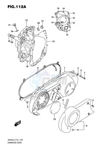 UH200 ABS BURGMAN EU drawing CRANKCASE COVER