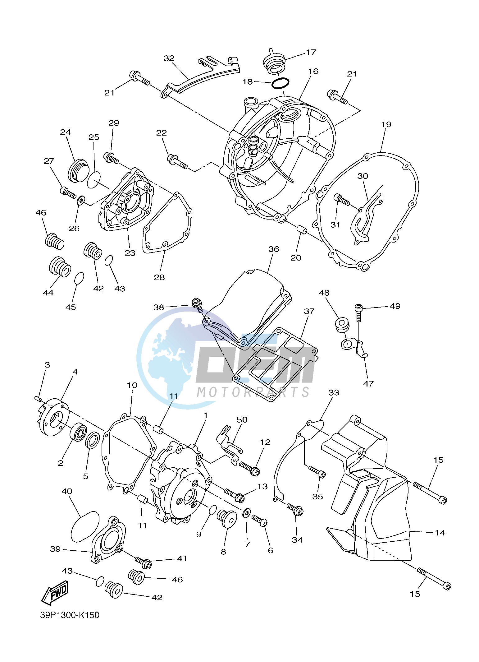 CRANKCASE COVER 1