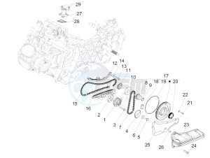 Medley 150 4T ie ABS (EMEA) drawing Oil pump