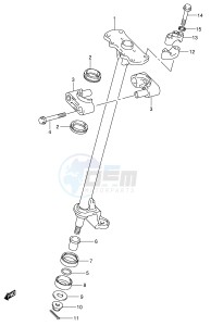 LT-A500F (P24) drawing STEERING SHAFT