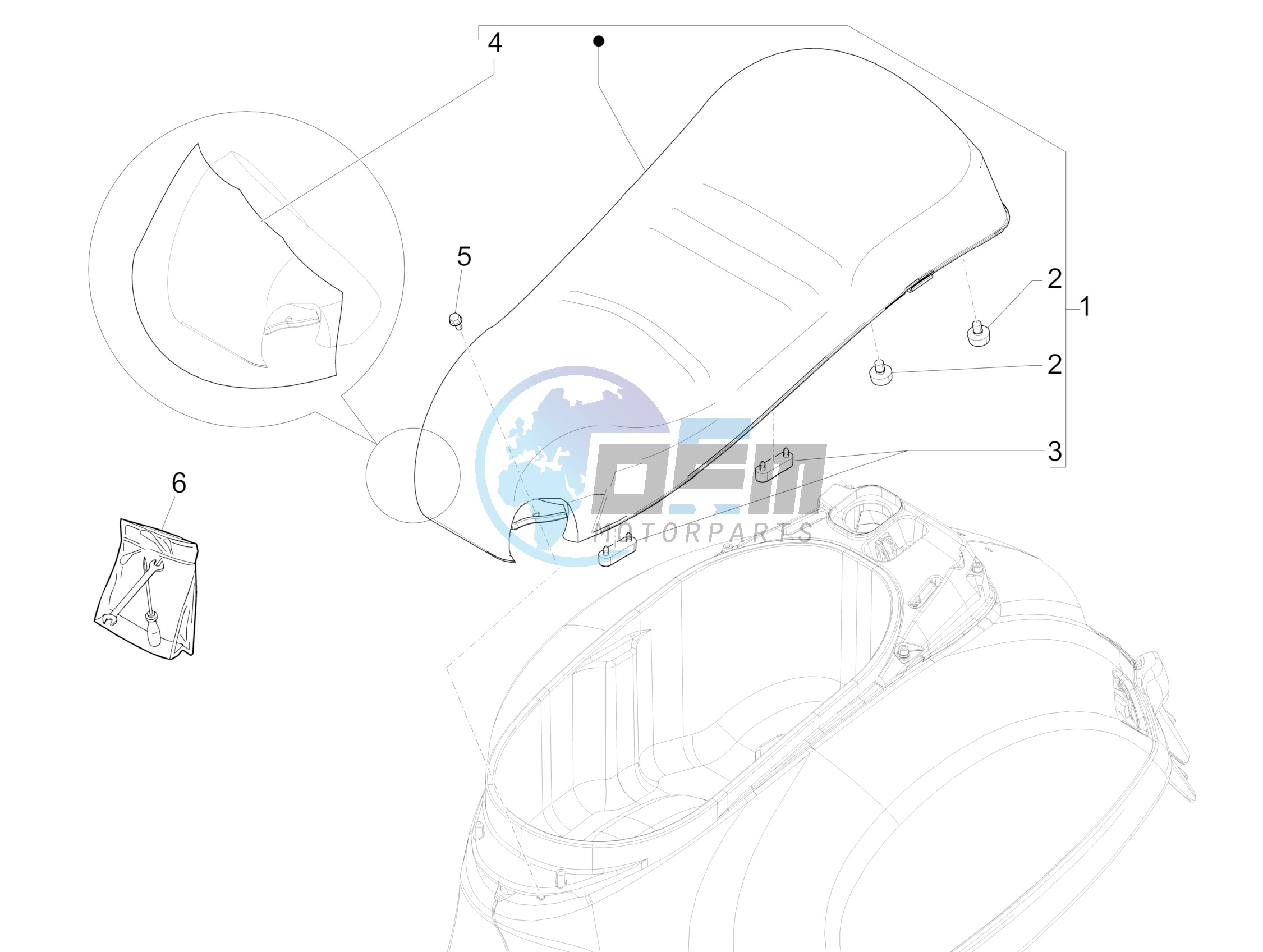 Saddle/seats