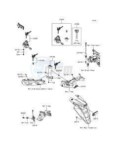 ER-6F EX650EFF XX (EU ME A(FRICA) drawing Ignition Switch