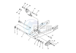 TZR 50 drawing REAR ARM