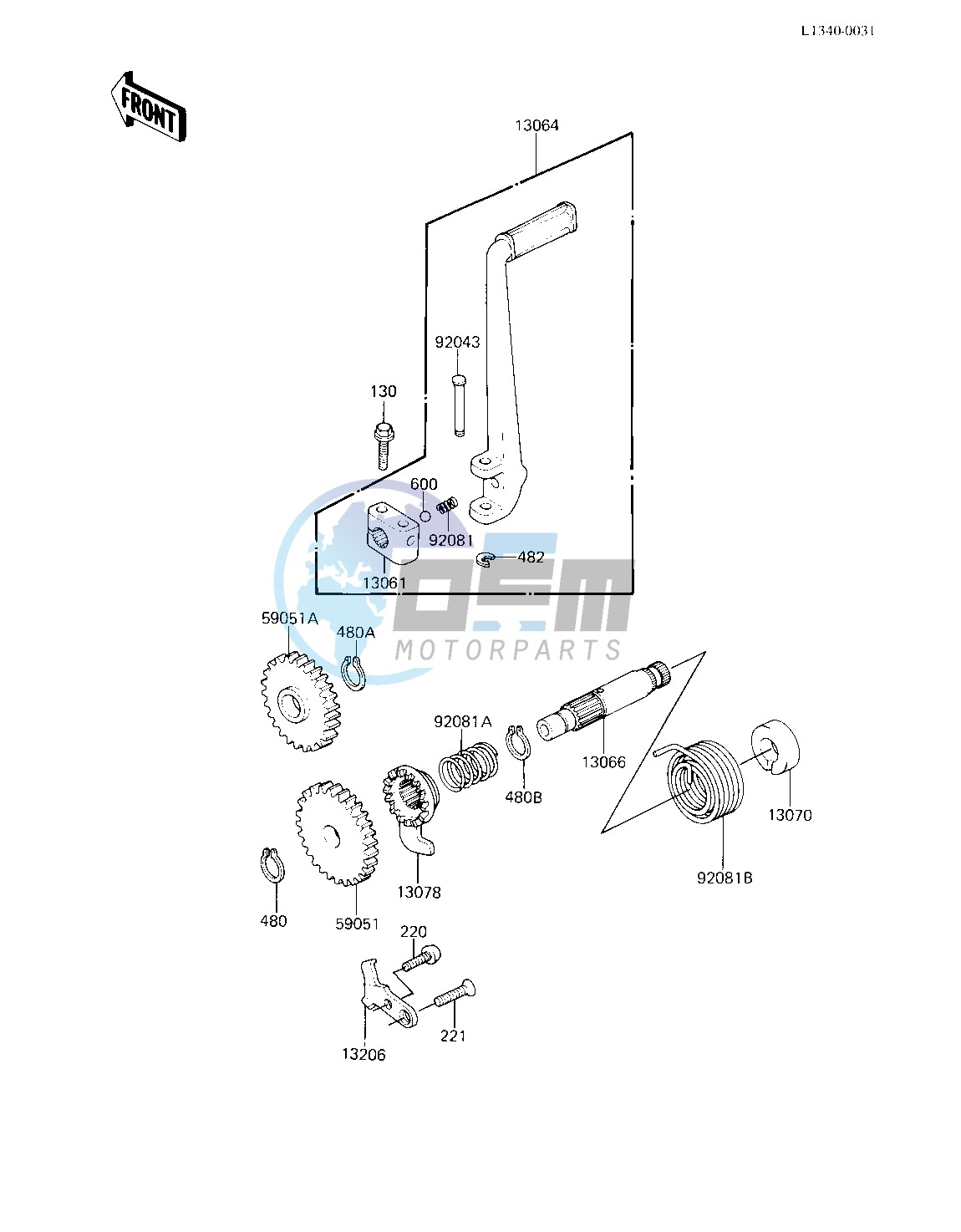 KICKSTARTER MECHANISM