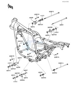 ZN 700 A [LTD SHAFT] (A1-A2) [LTD SHAFT] drawing FRAME FITTINGS