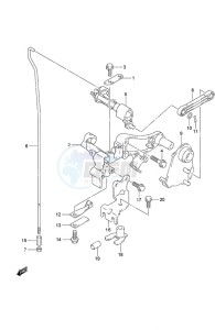 DF 40A drawing Clutch Shaft