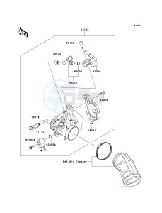 KSF 450 B [KFX450R MONSTER ENERGY] (B8F-B9FB) B8FA drawing THROTTLE