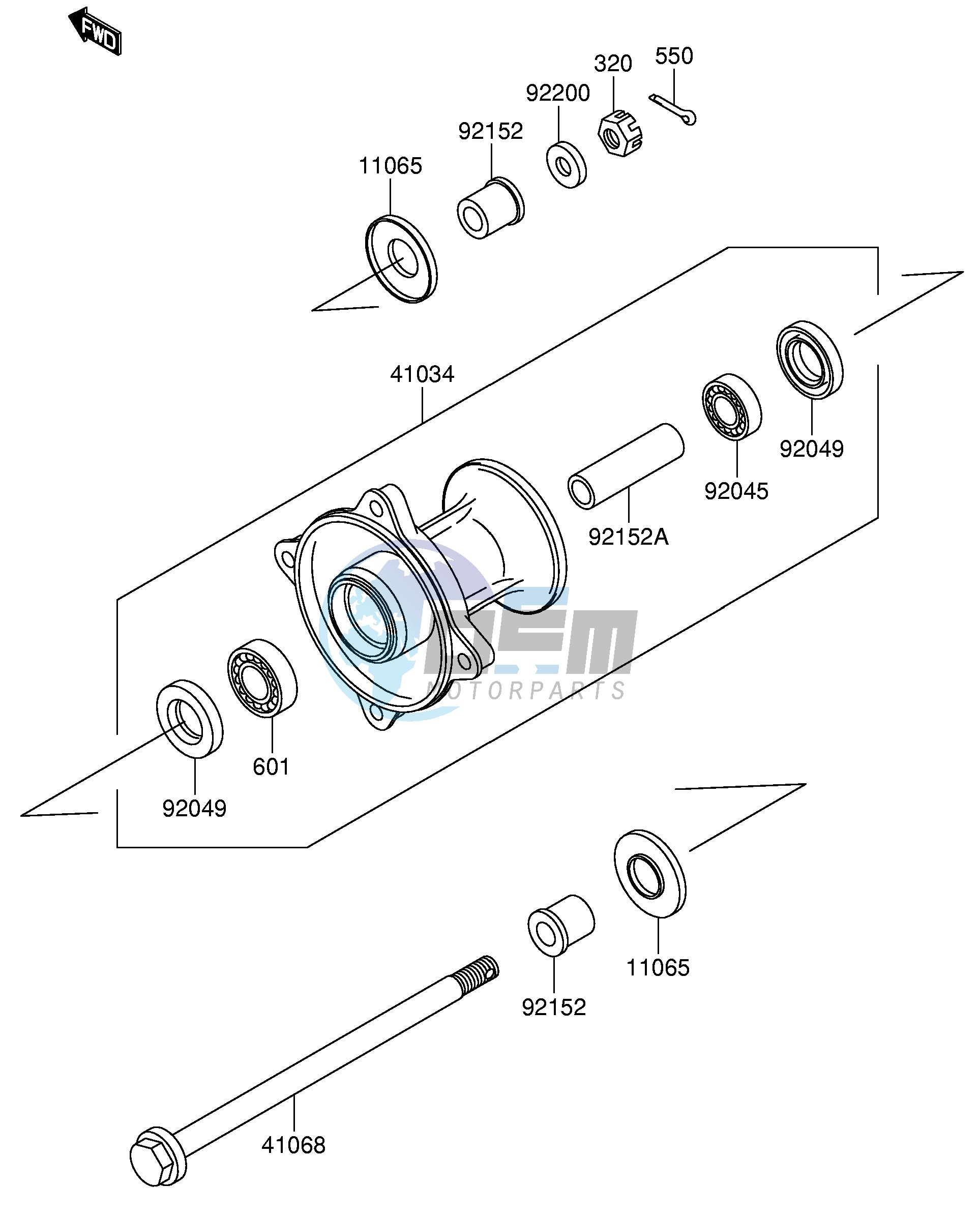 FRONT HUB