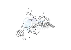 VP VERSITY 300 drawing CRANKSHAFT PISTON