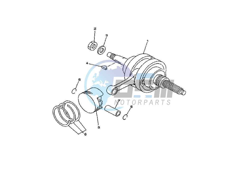 CRANKSHAFT PISTON