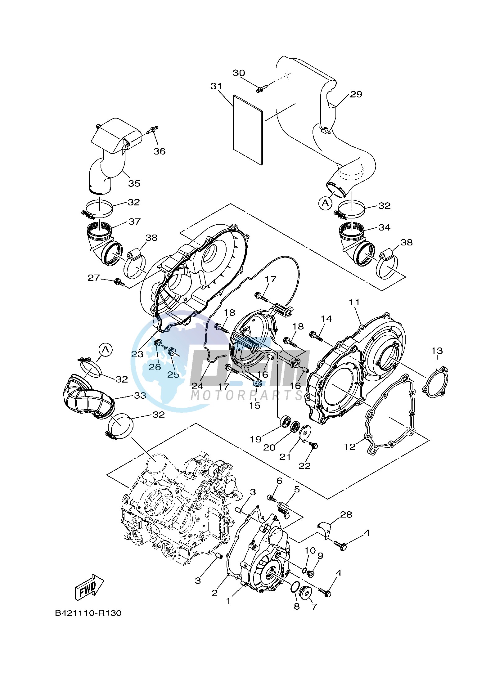 CRANKCASE COVER 1